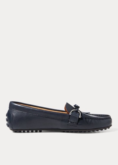 Ralph Lauren Briley Læder Loafers Dame Danmark (ZFVLS2319)